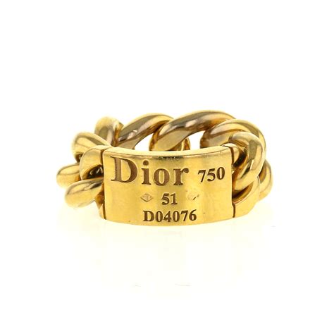 anello dior scritta|Anelli Christian Dior per Donna .